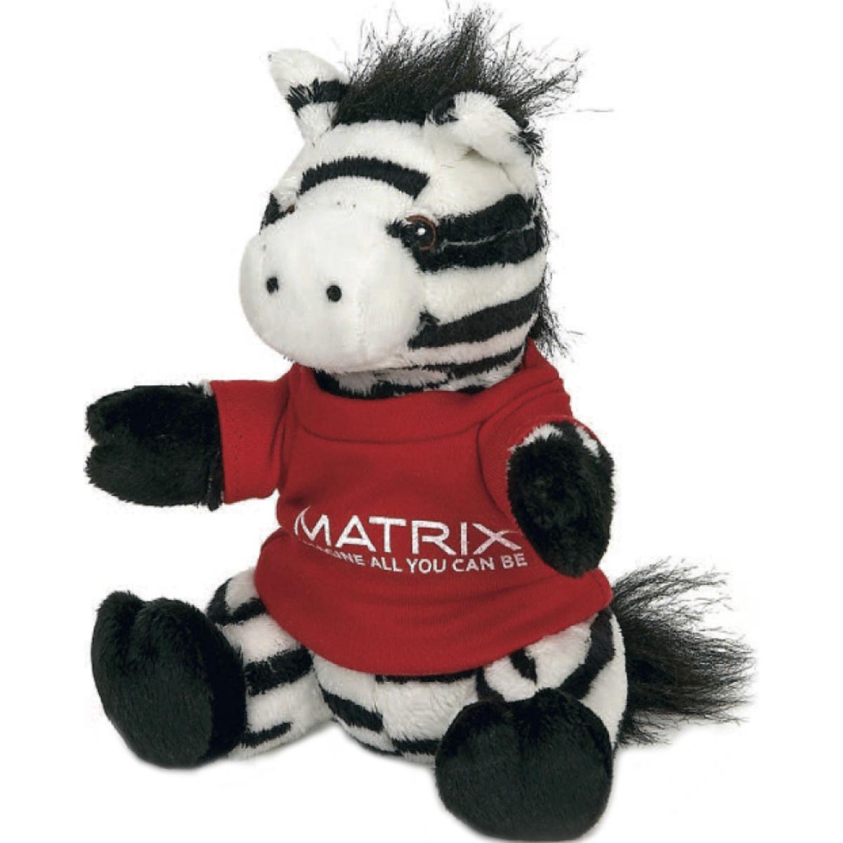 7" Extra Soft Style Animal - Zebra 5