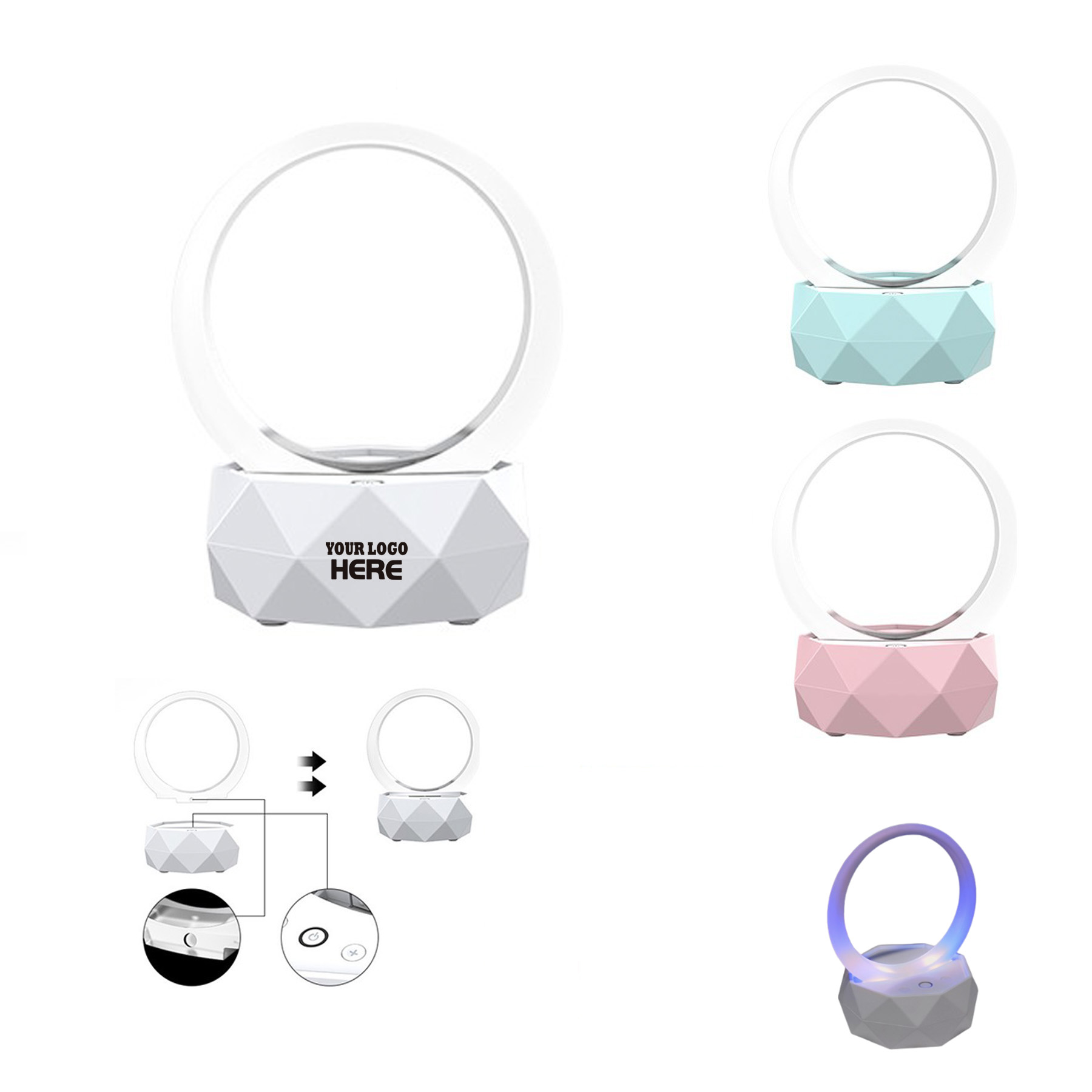 2 In 1 Bluetooth Nightlight Speaker 2