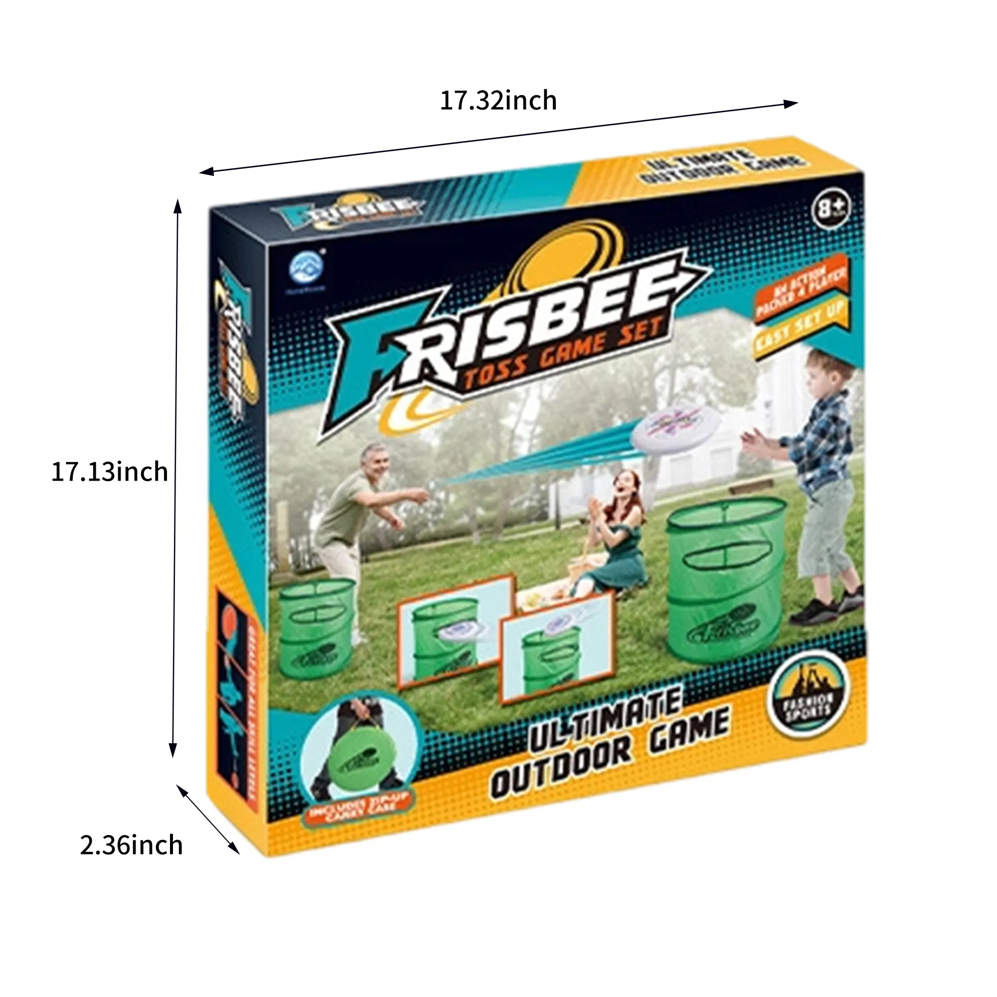 MOQ 50 Children's Flying Disc Game with Scoring 1