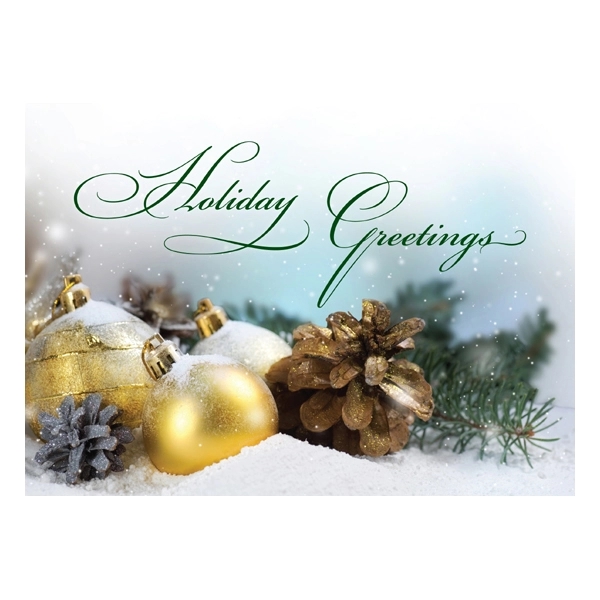 Glittering Greetings Holiday Card 2