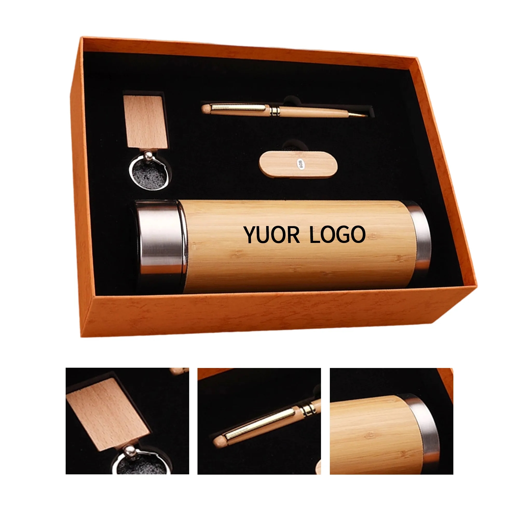 Corporate Notebook Gift Set with USB and Tumbler 1