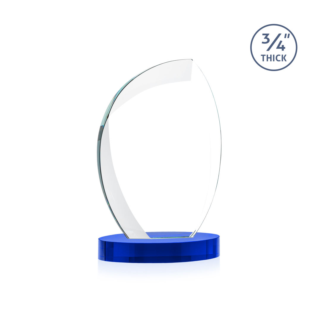 Wichita VividPrint™ Award on Alberton Base - Blue 5