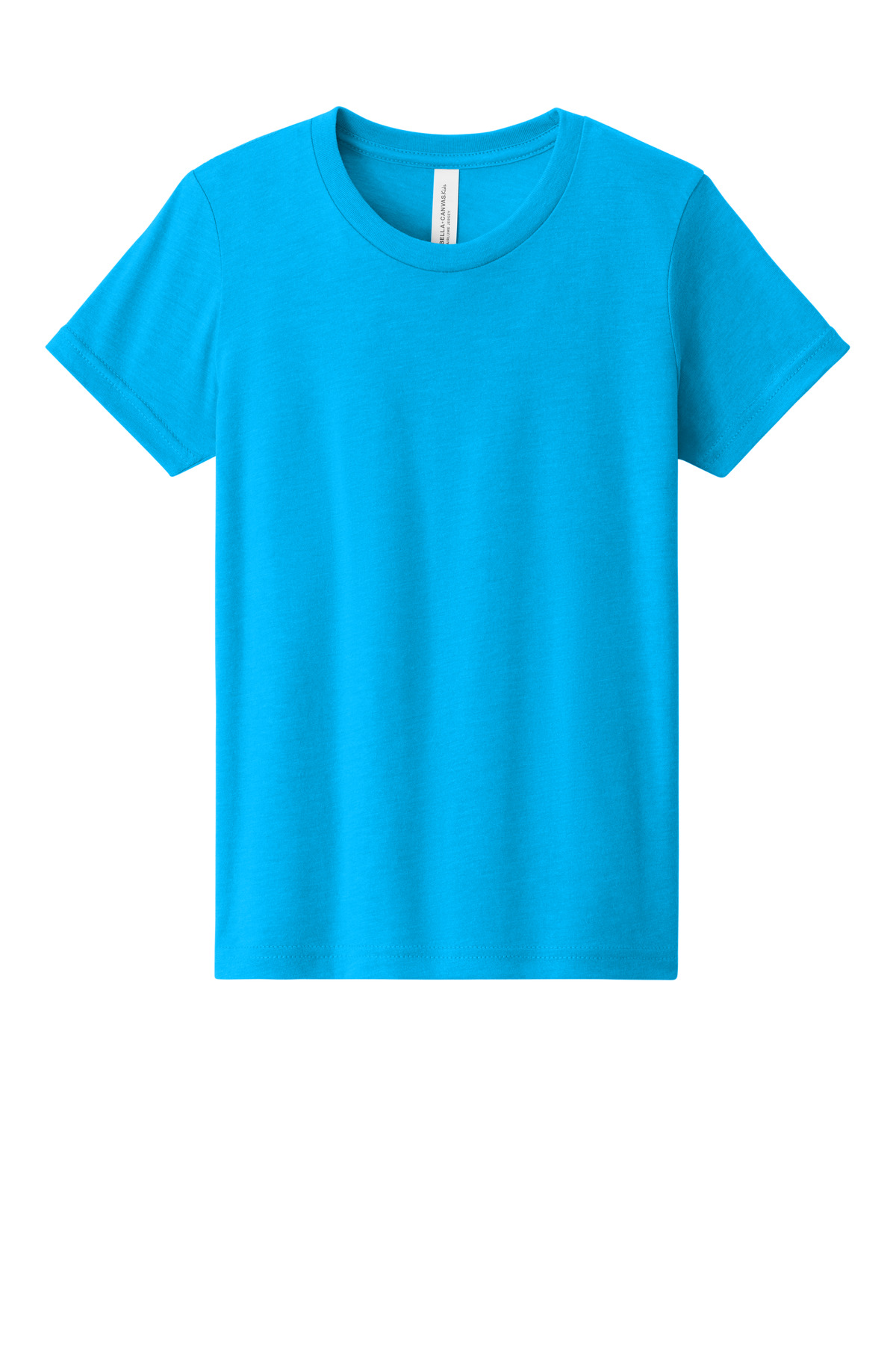 BELLA+CANVAS Youth Heather CVC Tee BC3001YCVC 5