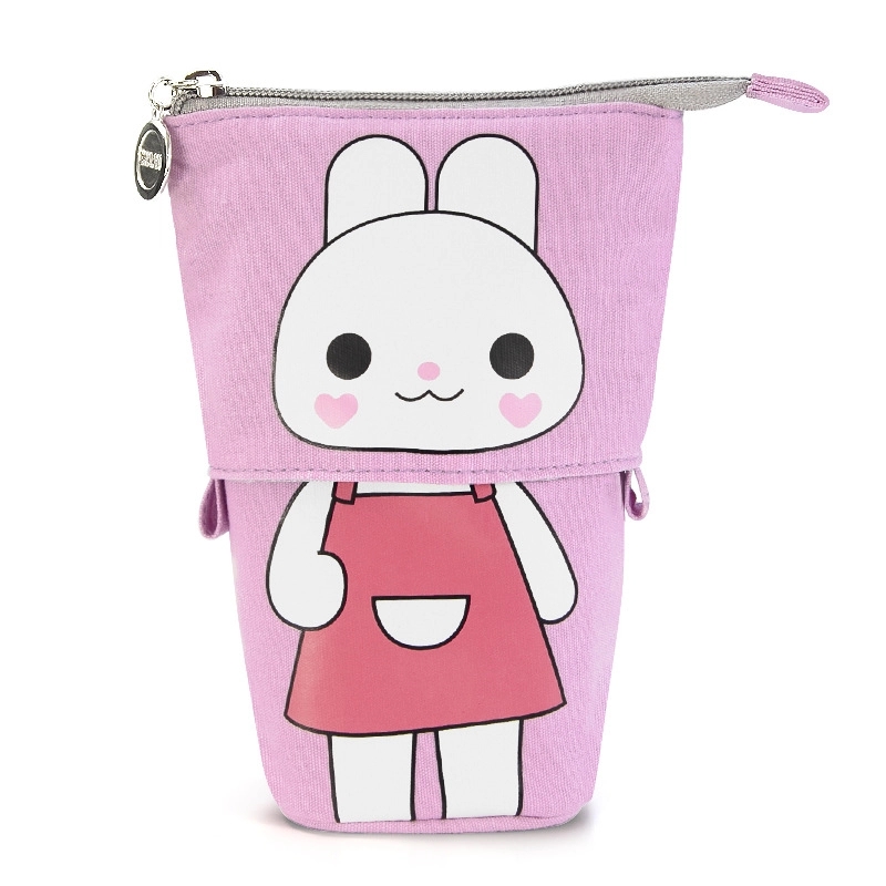Canvas Foldable Stand-Up Pen Pencil Container Organizer Bag 11