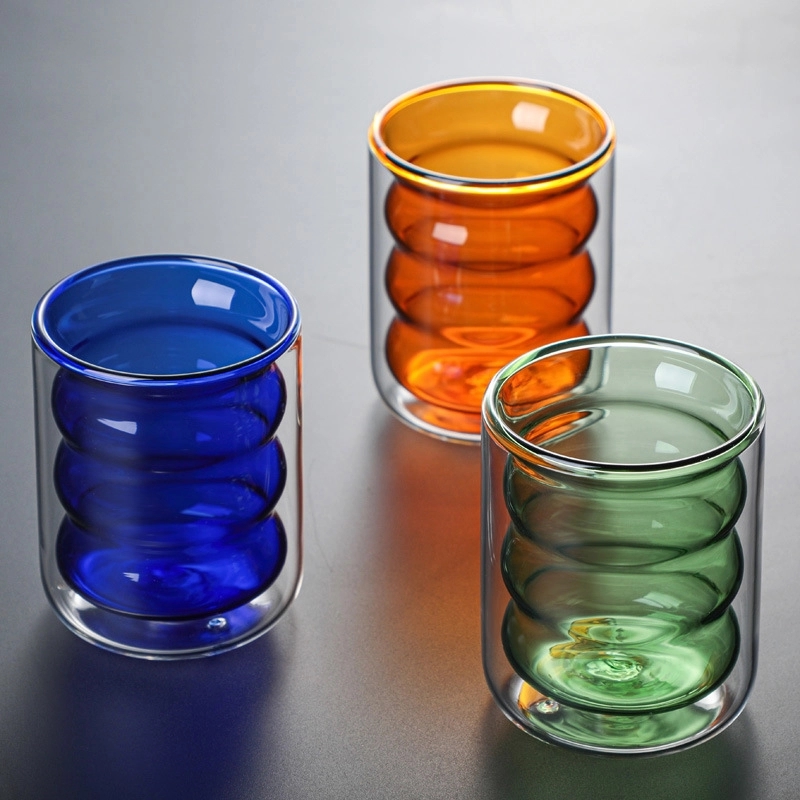 200ml 6.7oz Glass Tea Coffee Mug & Office Drink Gift Cup 7