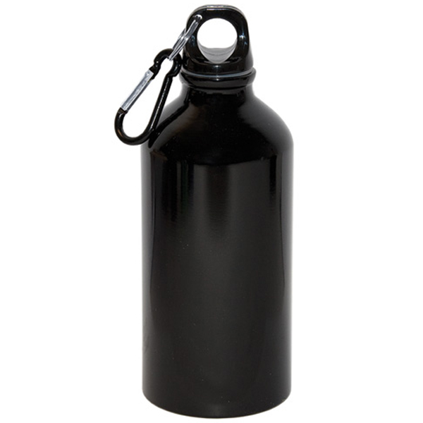 500 Ml (17 Fl. Oz.) Aluminum Water Bottle With Carabiner 22