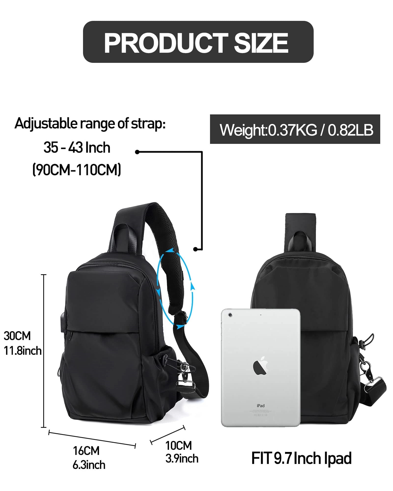 Sling Crossbody Backpack 4