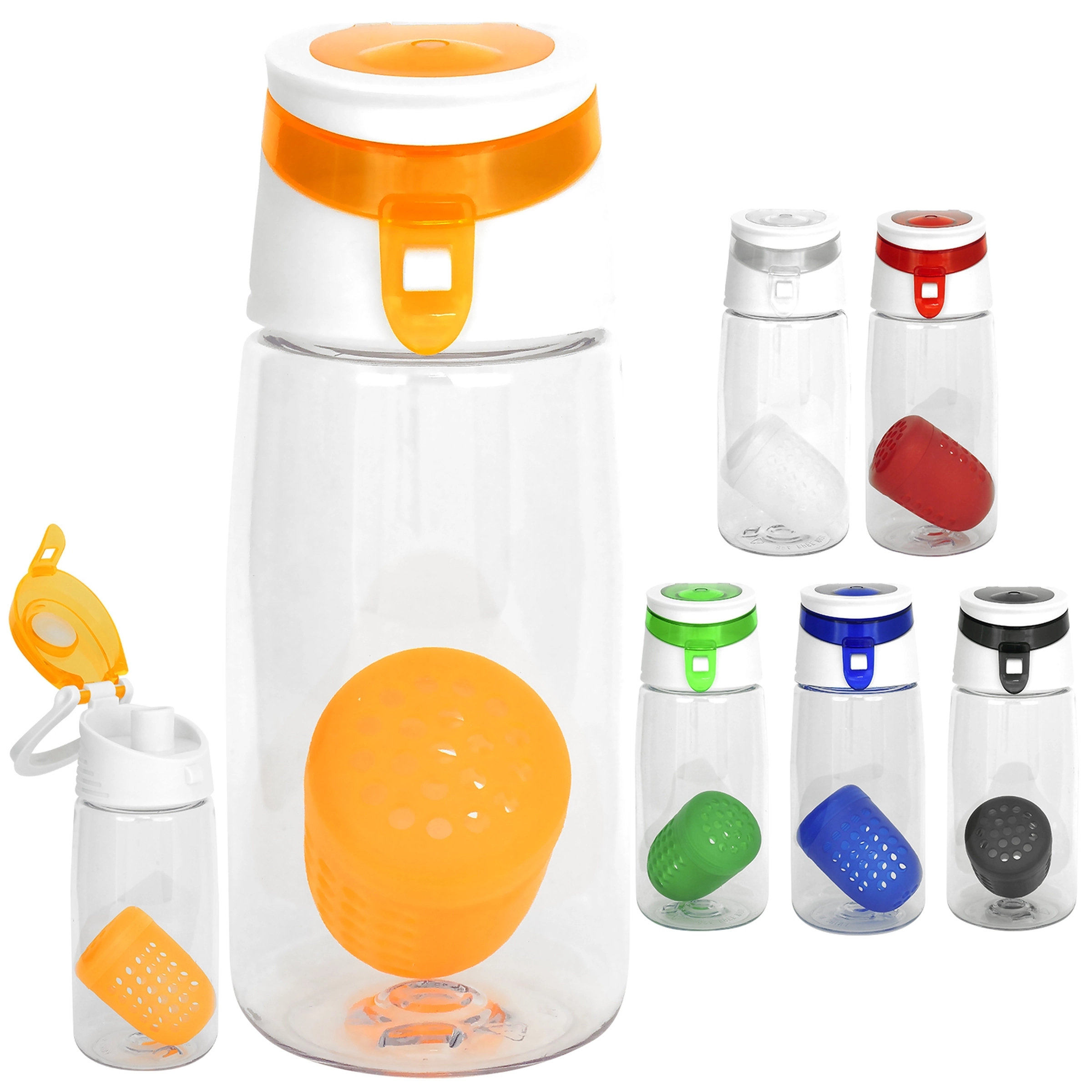 Trendy 18 oz. Recycled Bottle with Floating Infuser 9