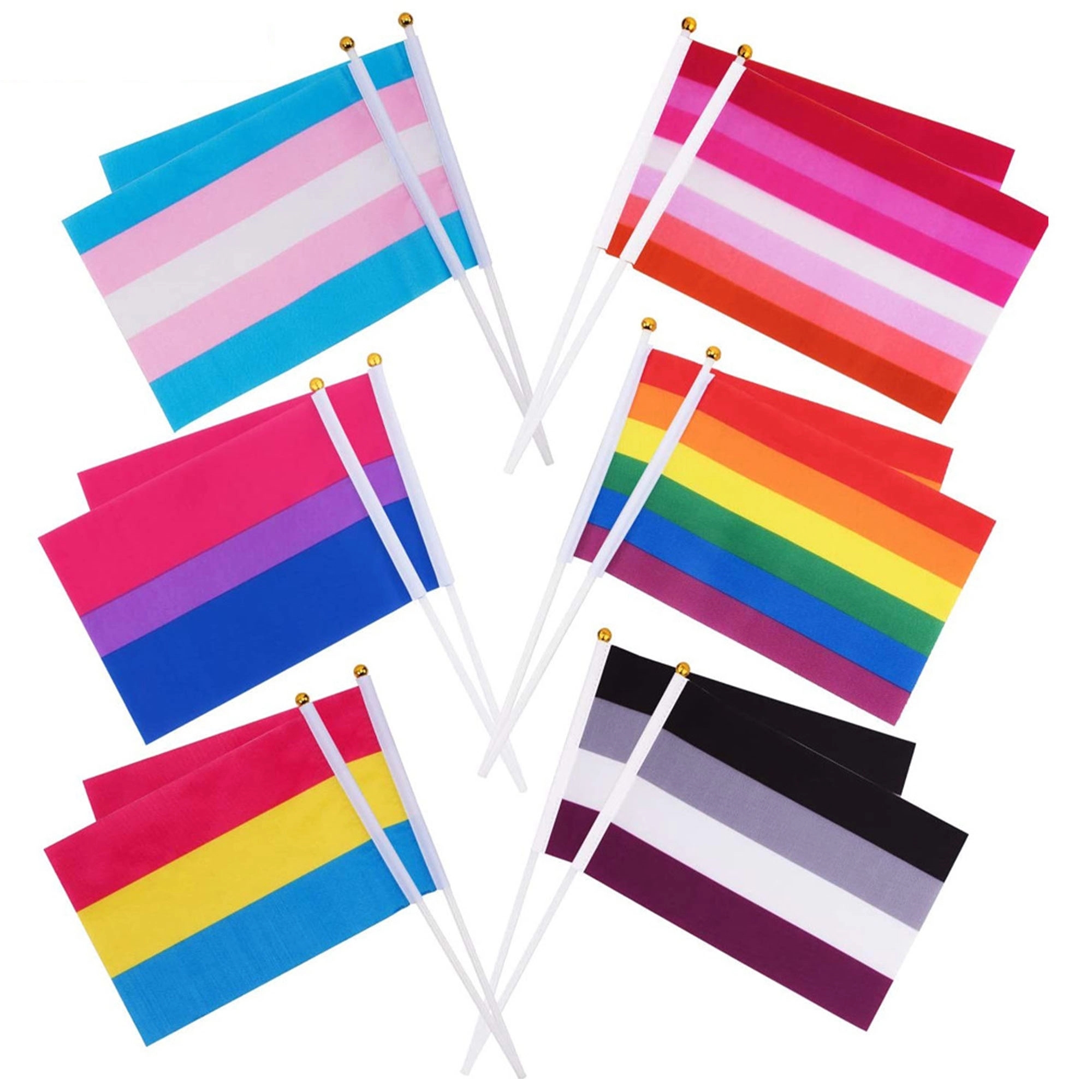 Rainbow Stick Flag 2