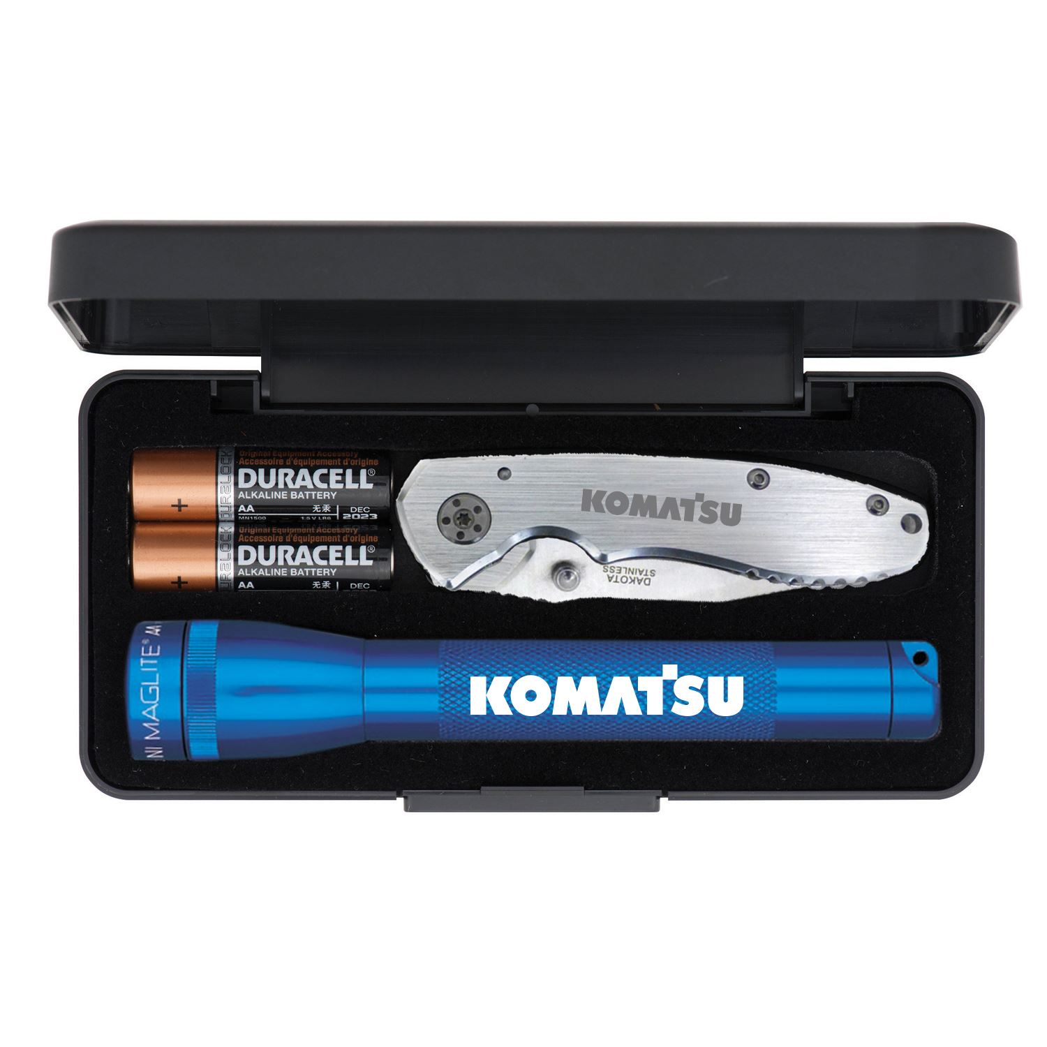 "AA" Mini Maglite® With Warhawk Pocket Knife 2