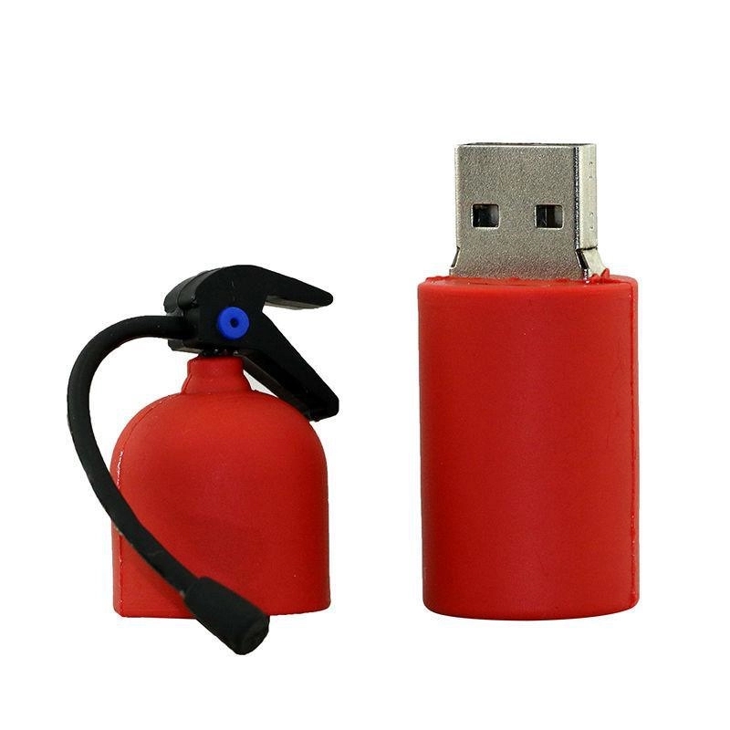 4GB USB Flash Drive Fire Extinguisher Shaped 2