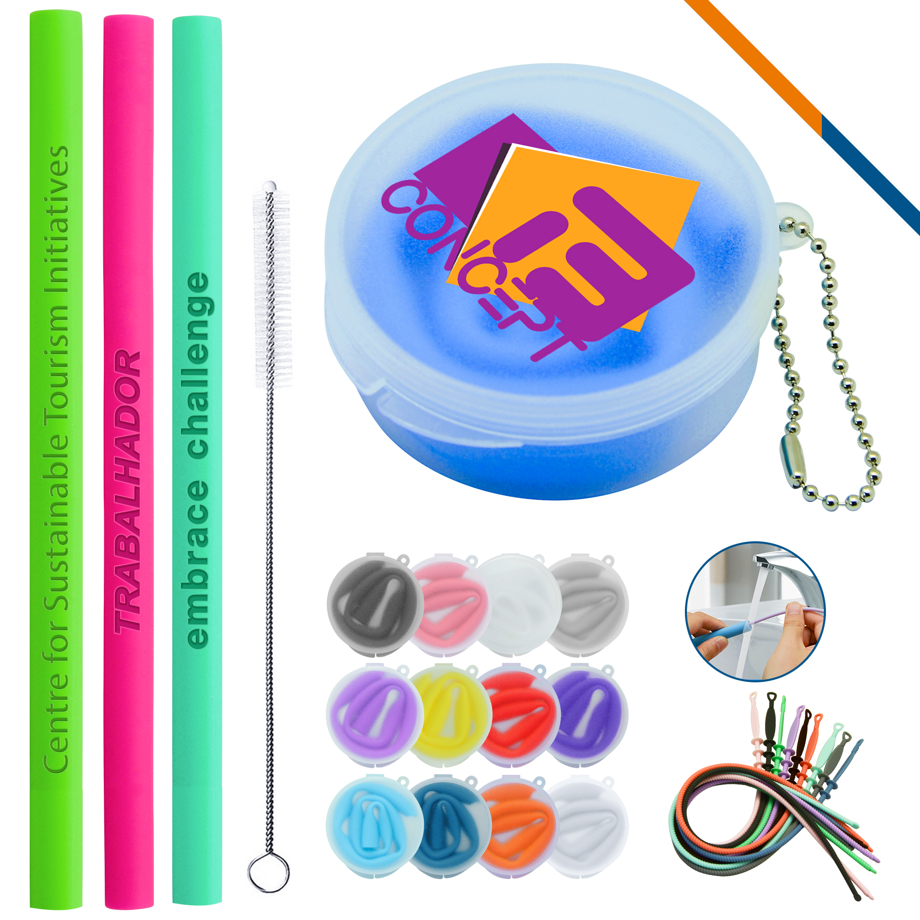 Fresh Silicone Straw 8