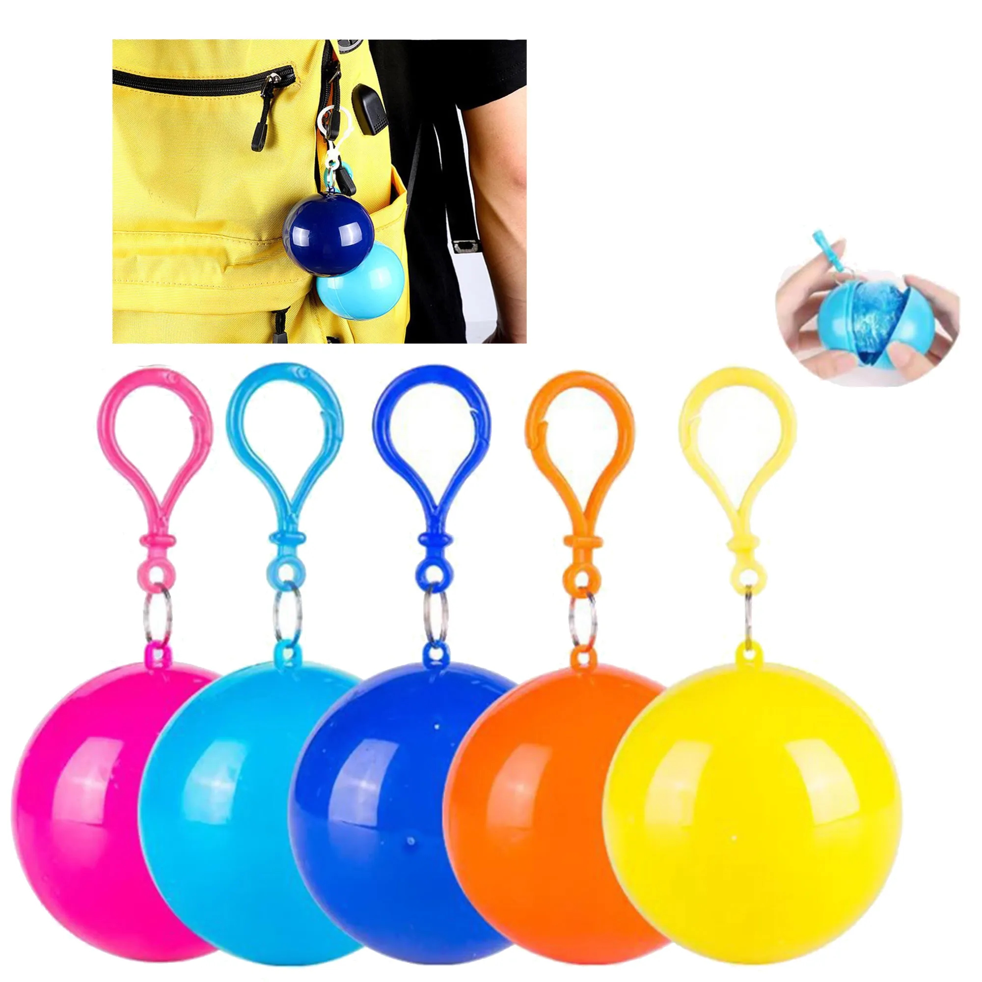 Keychain Raincoat Ball 1