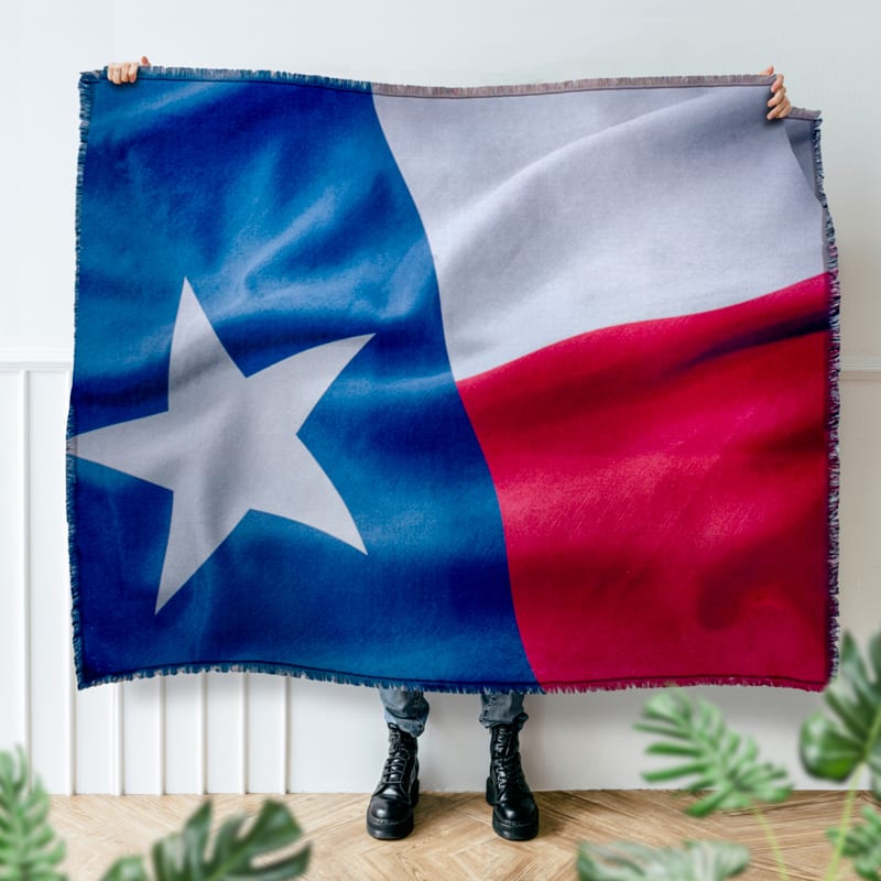 50" X 60" Custom Woven Throw Blanket 11