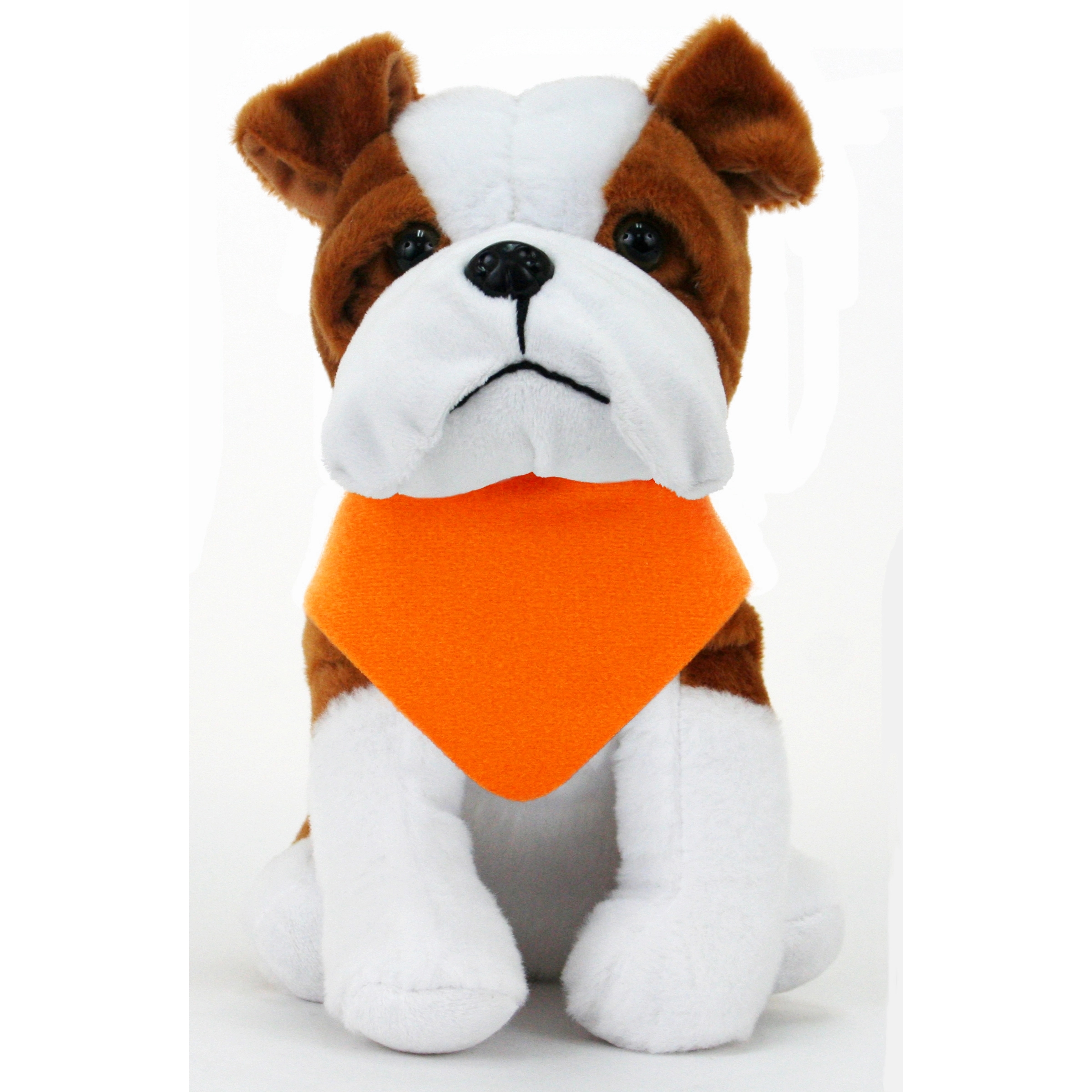 8" Medium Sitting Dog - Classic Bulldog 7