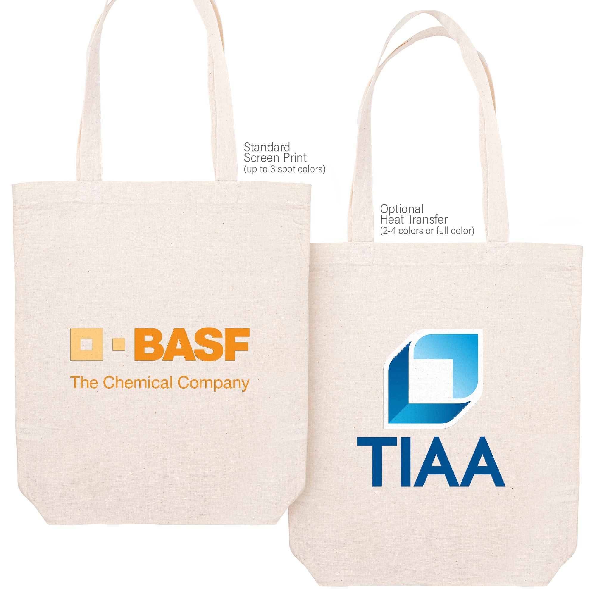 14"x17" Cotton Tote Bag with Gusset - 140GSM 2