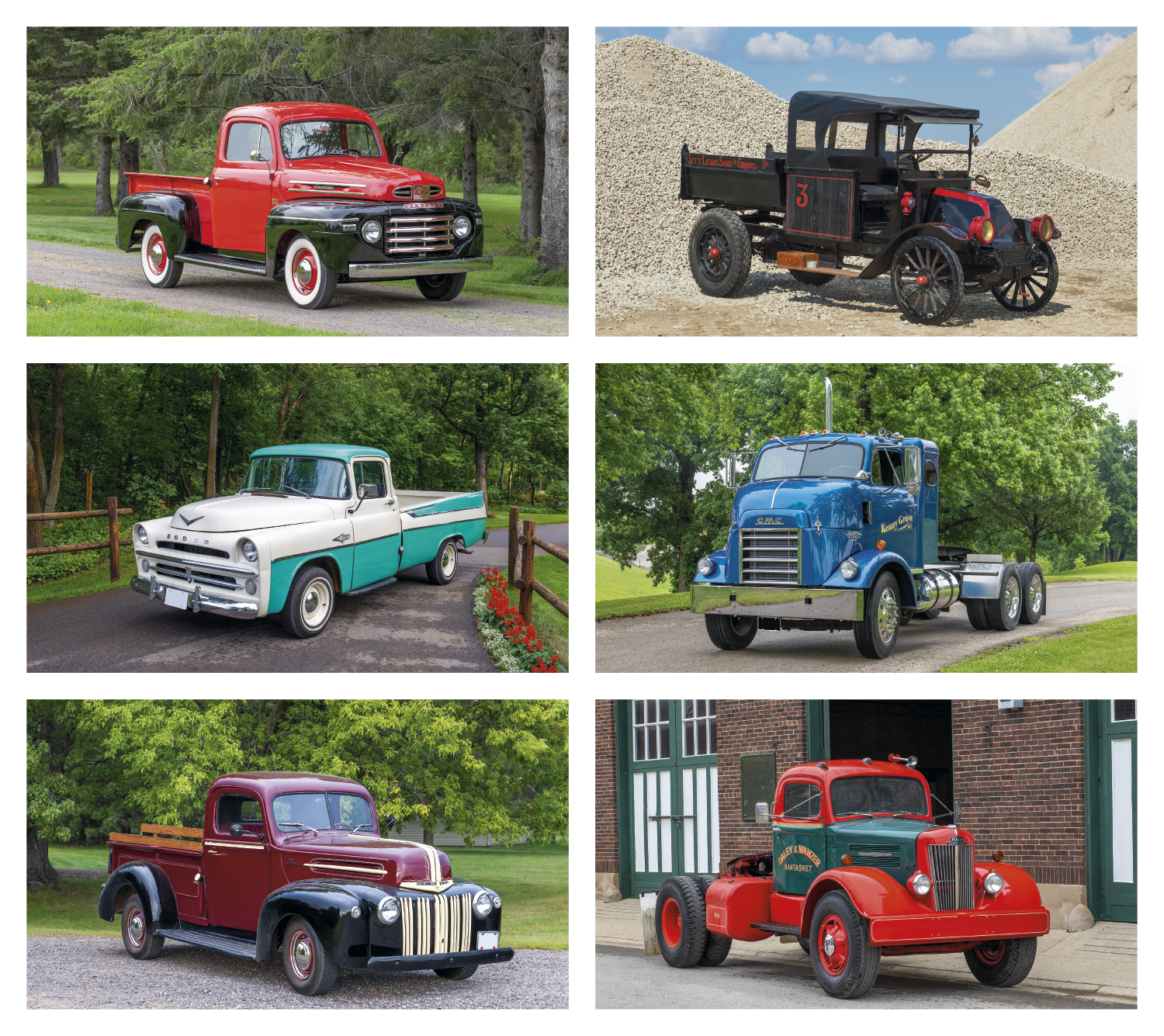 Triumph® Calendars Antique Trucks Calendar 10