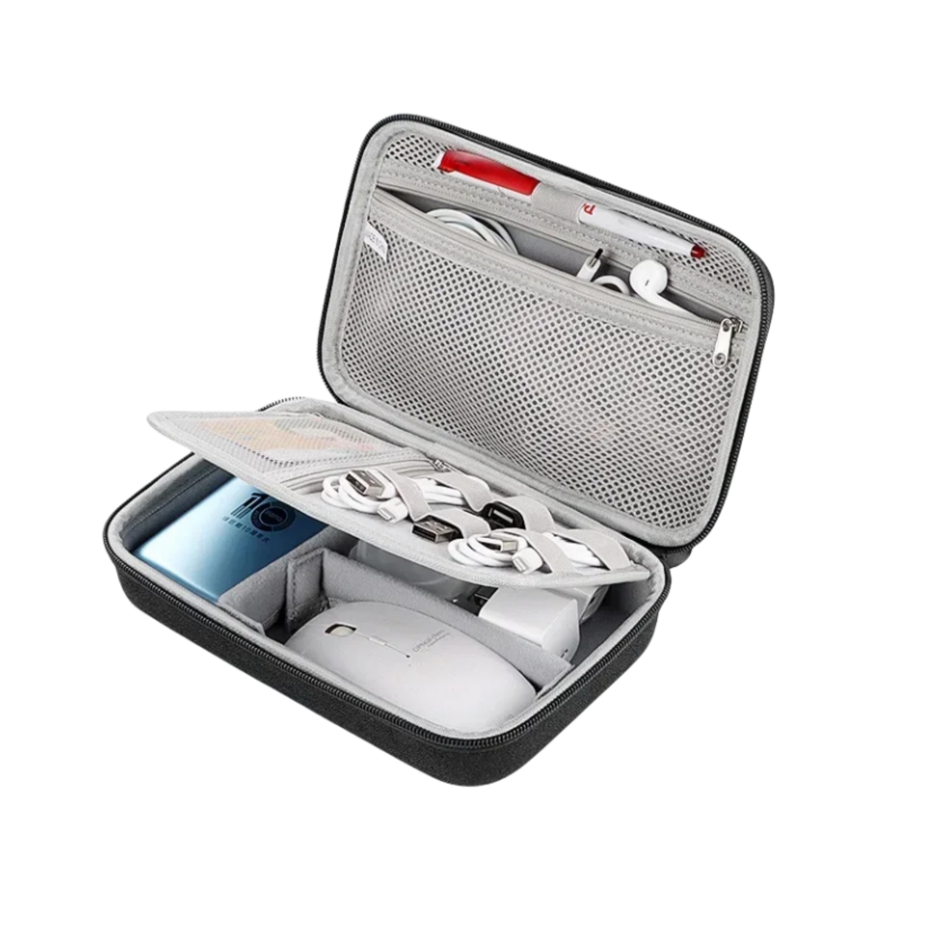 Hard Electronic Organizer Travel Cable Accessories Bag 2
