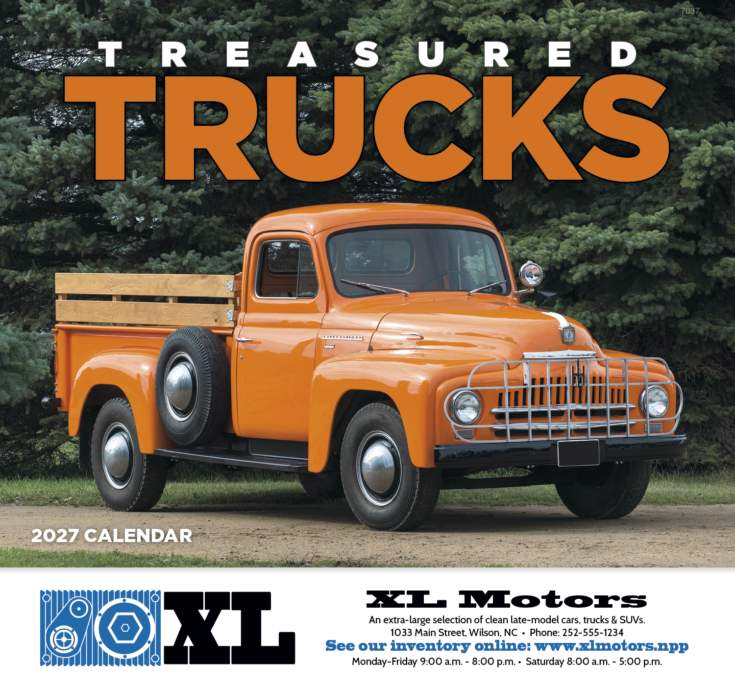 Good Value™ Treasured Trucks - Stapled Calendar 25