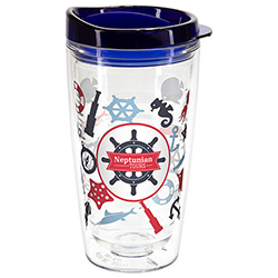 Reef 16 oz Tritan® Tumbler with Translucent Lid 30