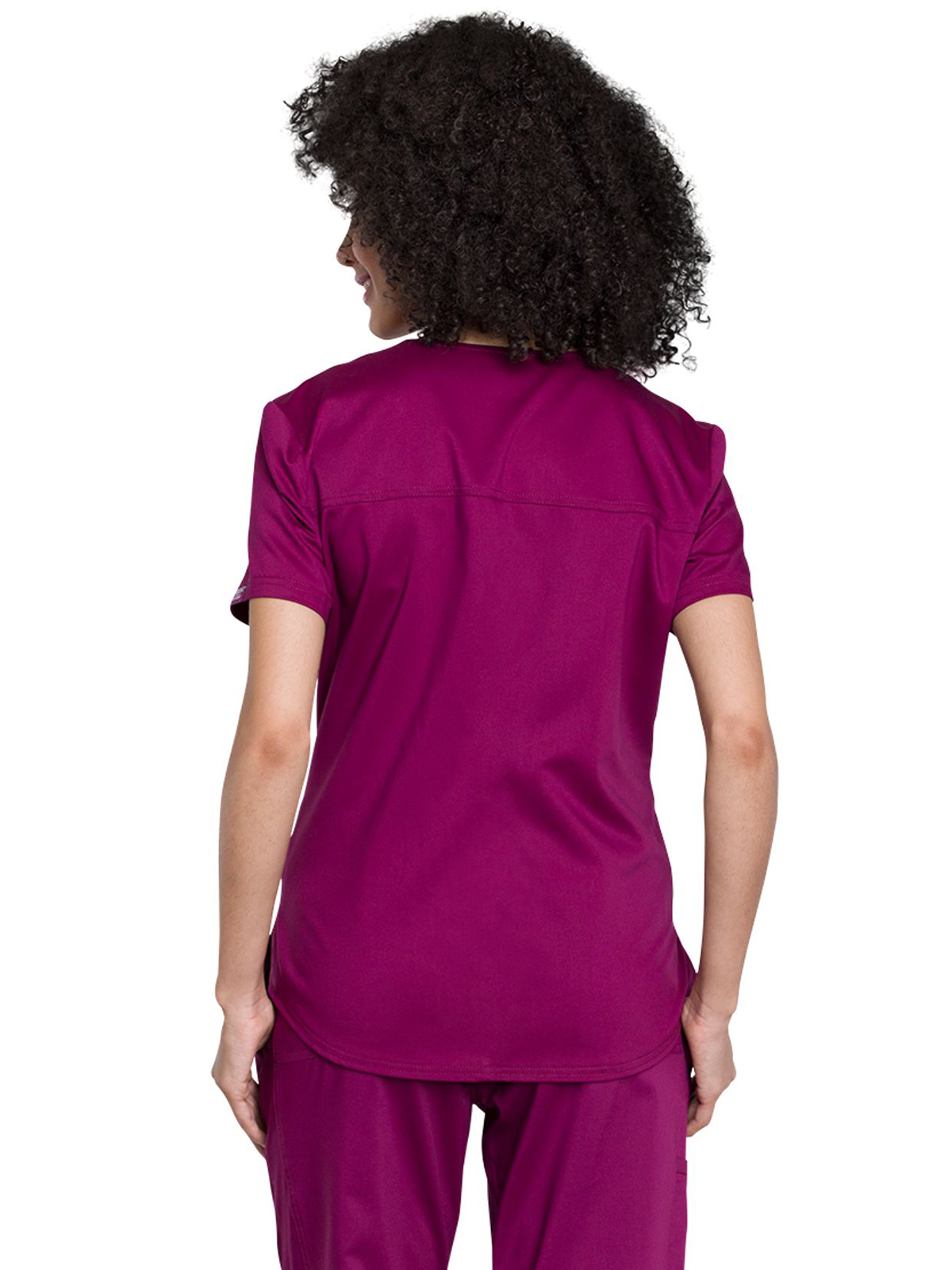 Cherokee - Workwear Revolution - Women's 1-Pocket Tuckable V-Neck O.R. Top 24