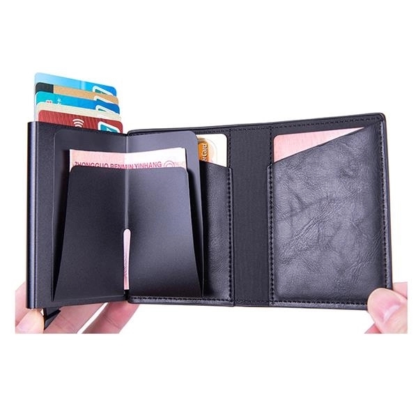 Slim Wallet With Money Clip Rfid Credit Card Holder 4
