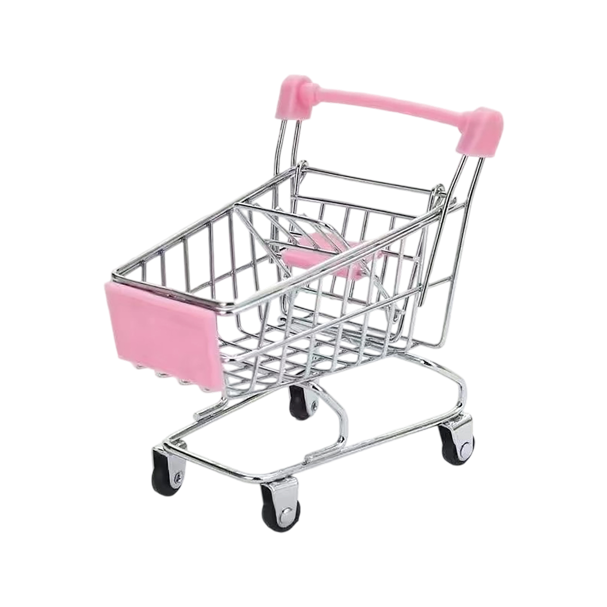Mini Desktop Shopping Cart Organizer 4.3" x 3.3" x 4.7" 1