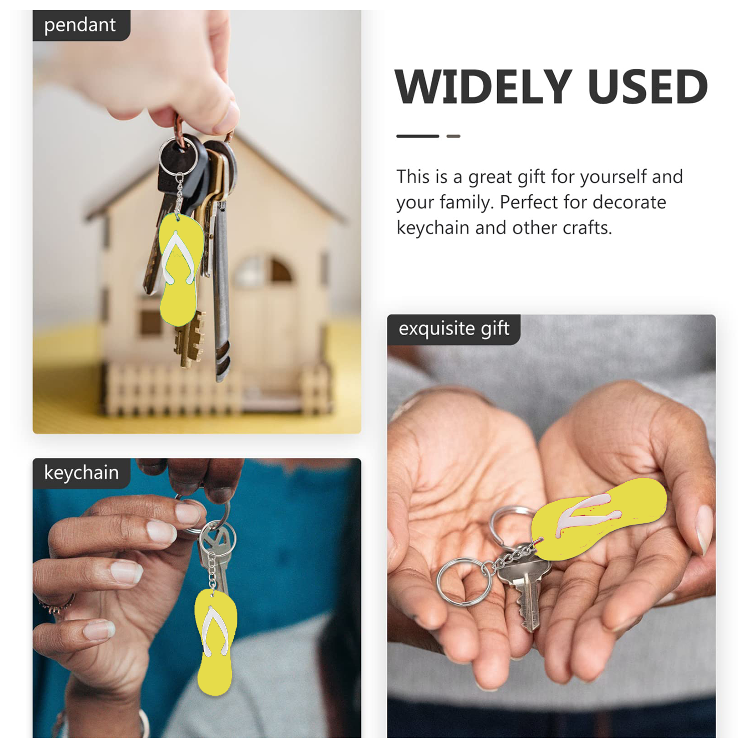 Slipper Shaped Keychain 6