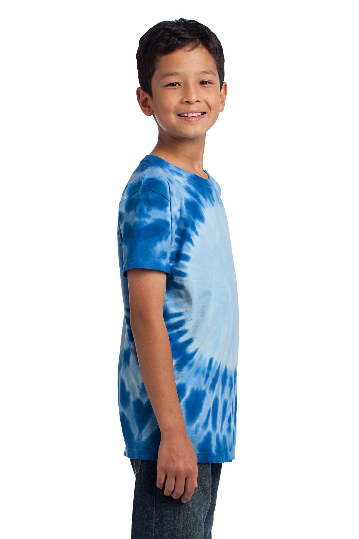 Port & Co Youth Window Tie-Dye Tee. PC149Y 11