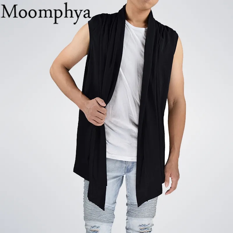 Men's Sleeveless Shawl Collar Cardigan 5