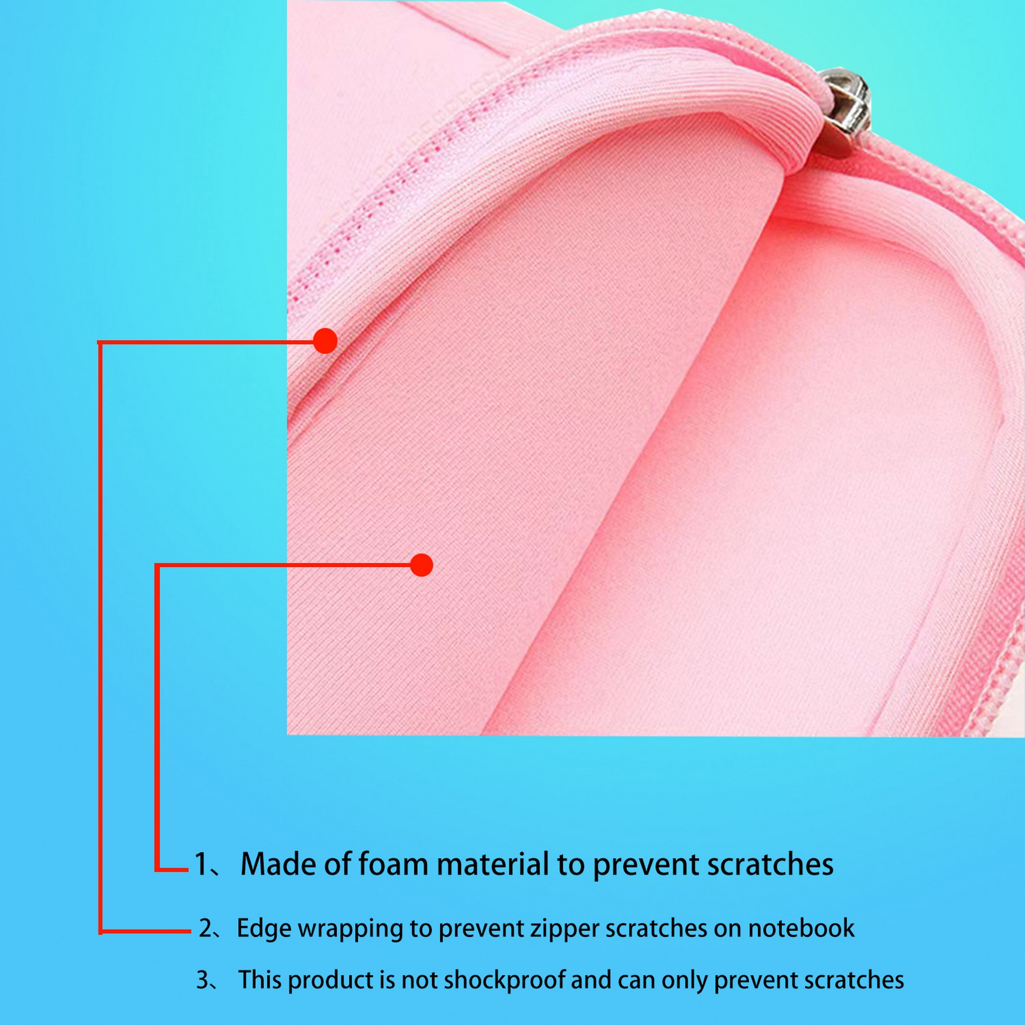 Laptop Storage Breathable Sleeve Bag 10