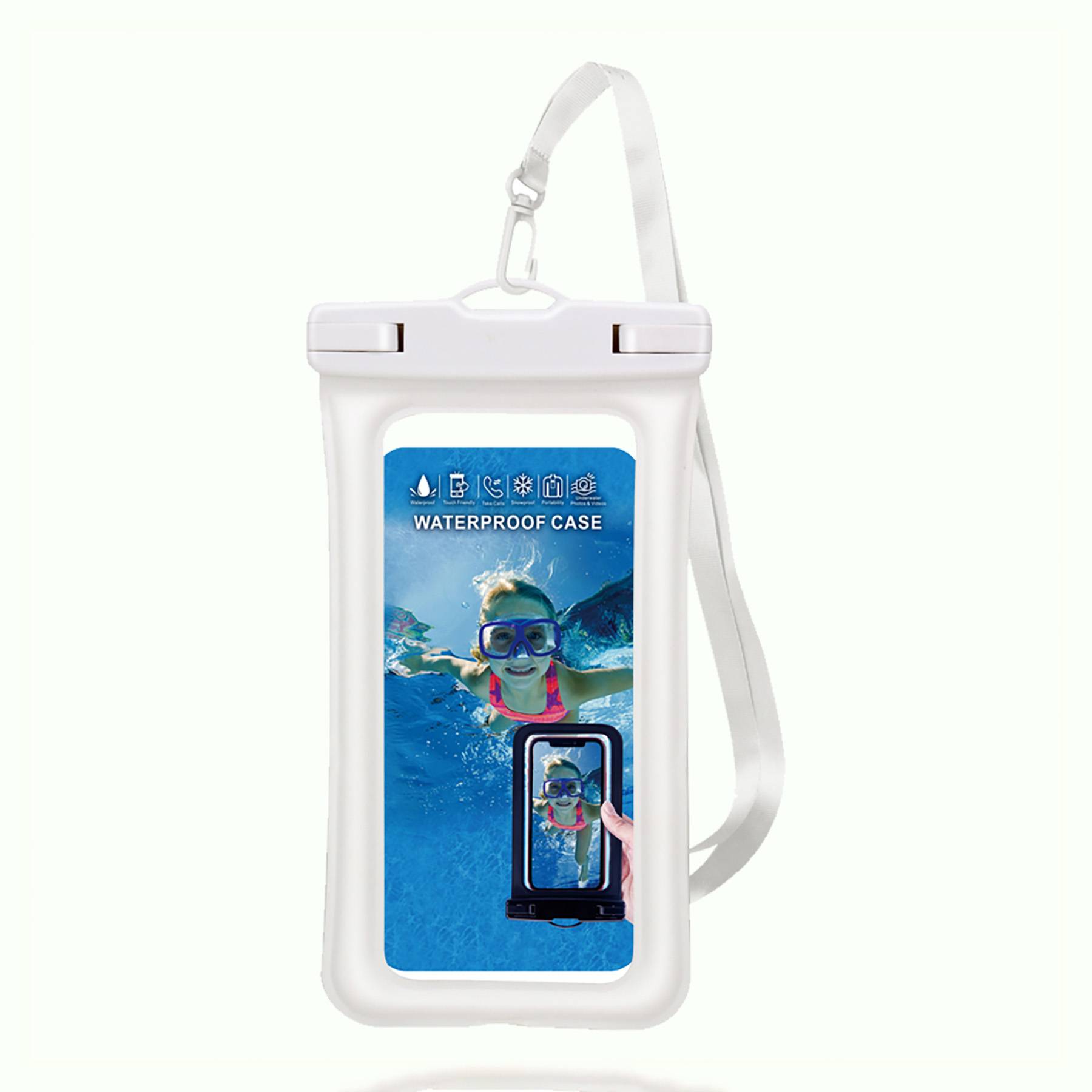 Waterproof Phone Case Pouch Transparent Dry Bag 2