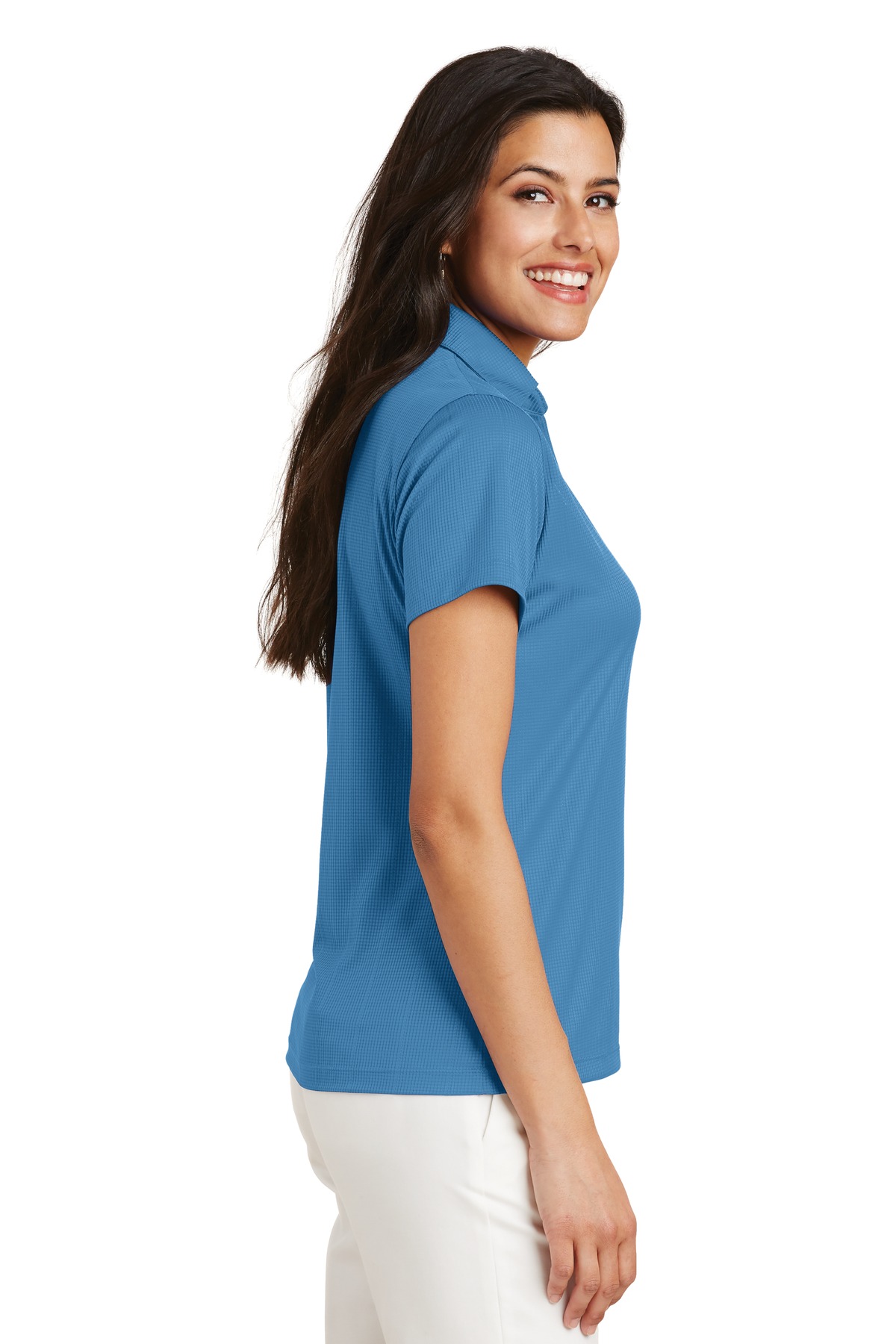 Port Authority Women's Performance Fine Jacquard Polo. L528 3