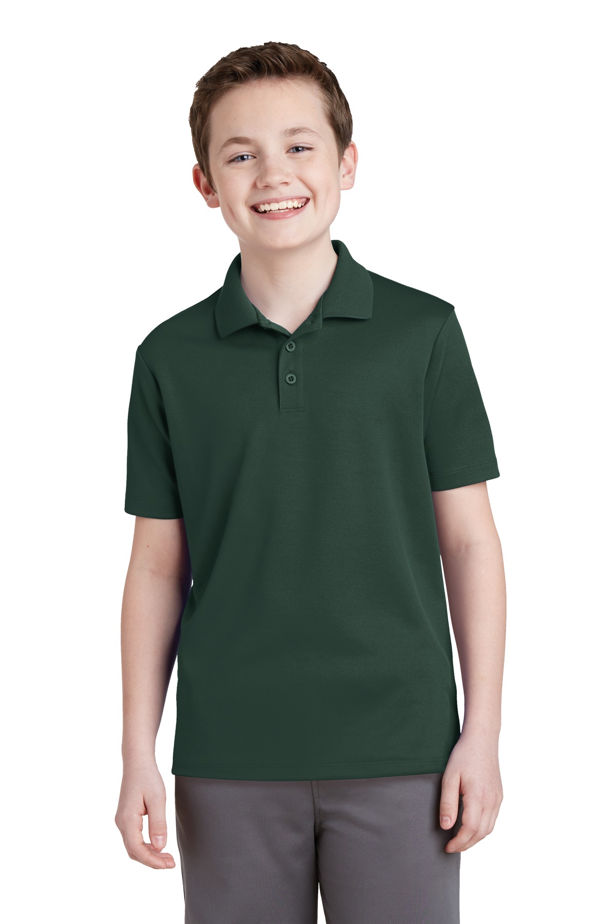 Sport-Tek® Youth PosiCharge RacerMesh Polo 20