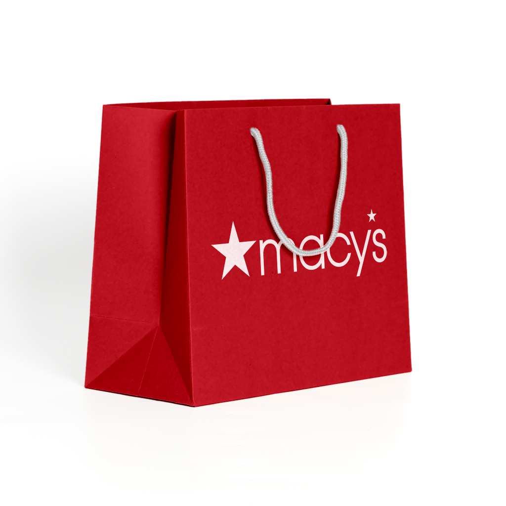 210g Card Paper bag with full color imprint on all sides (12*16*6") 2