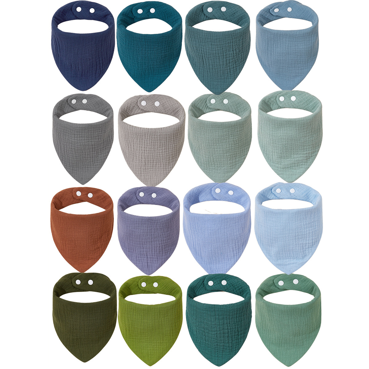 Cotton Baby Drool Bibs 9