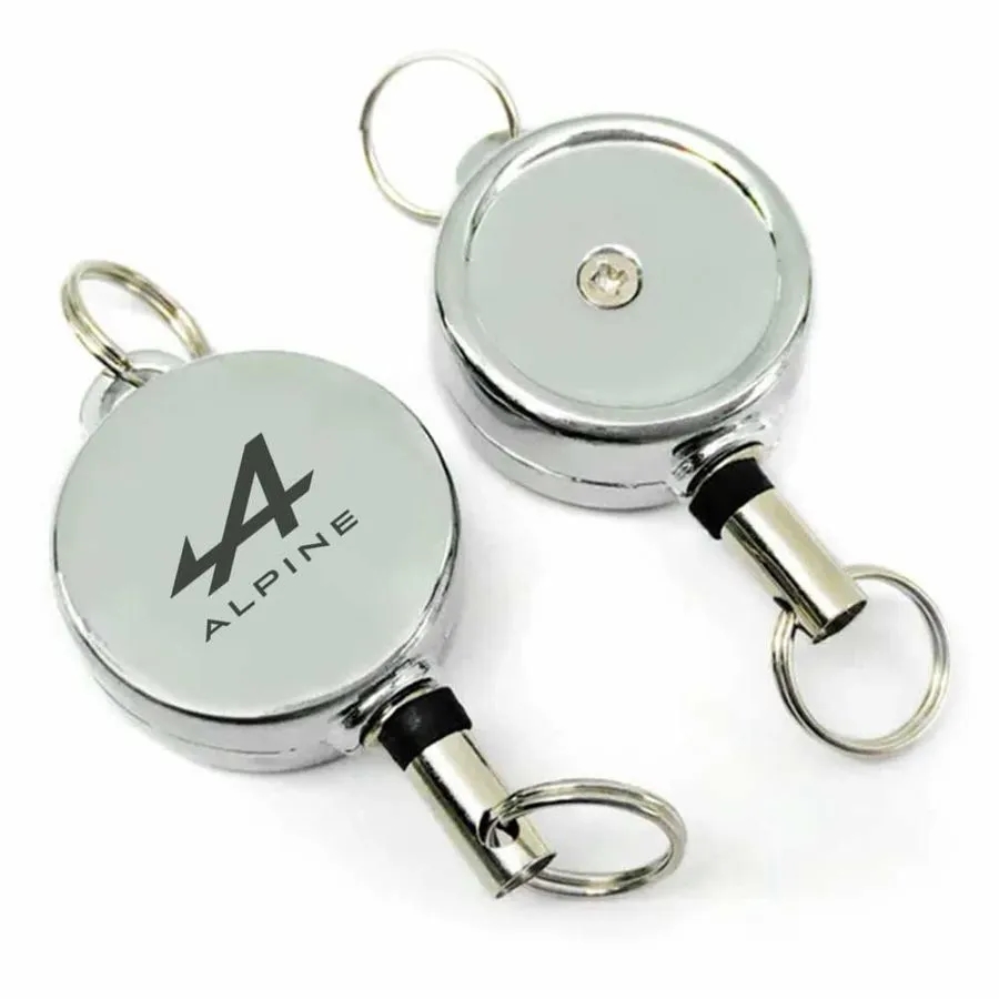 Silver Reel Keychain 6