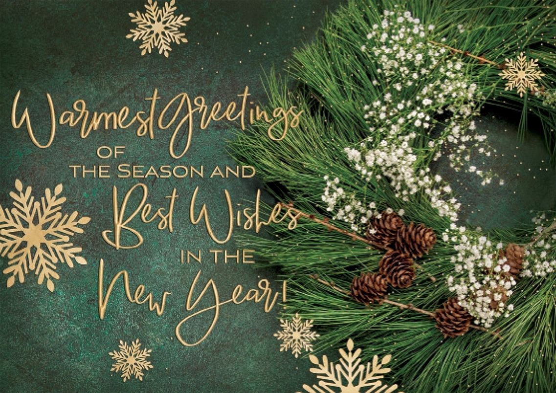 Evergreen Greetings Holiday Cards 2