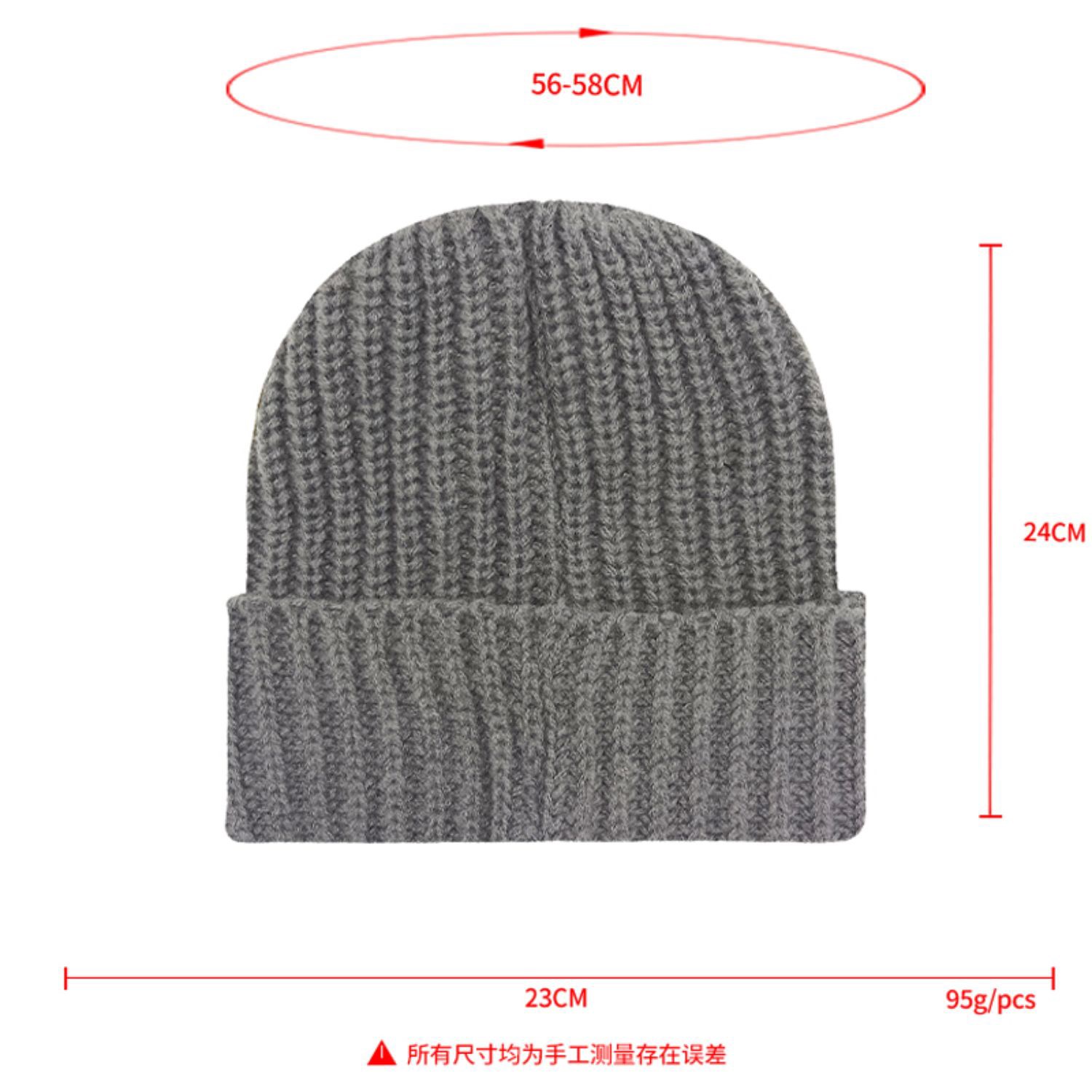 Premium Knitted Cuffed Winter Beanie 6