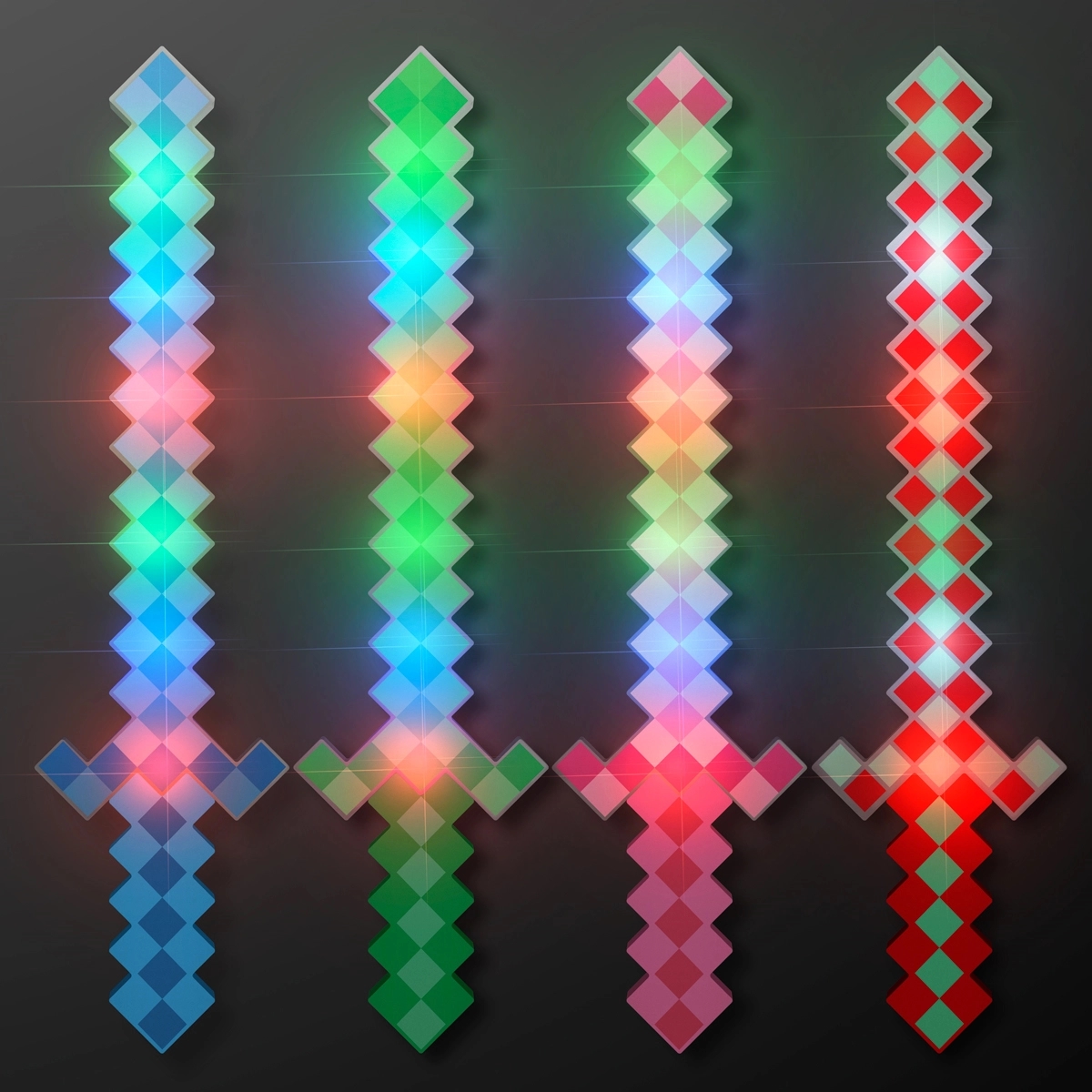 LED 8-Bit Pixel Sword 8
