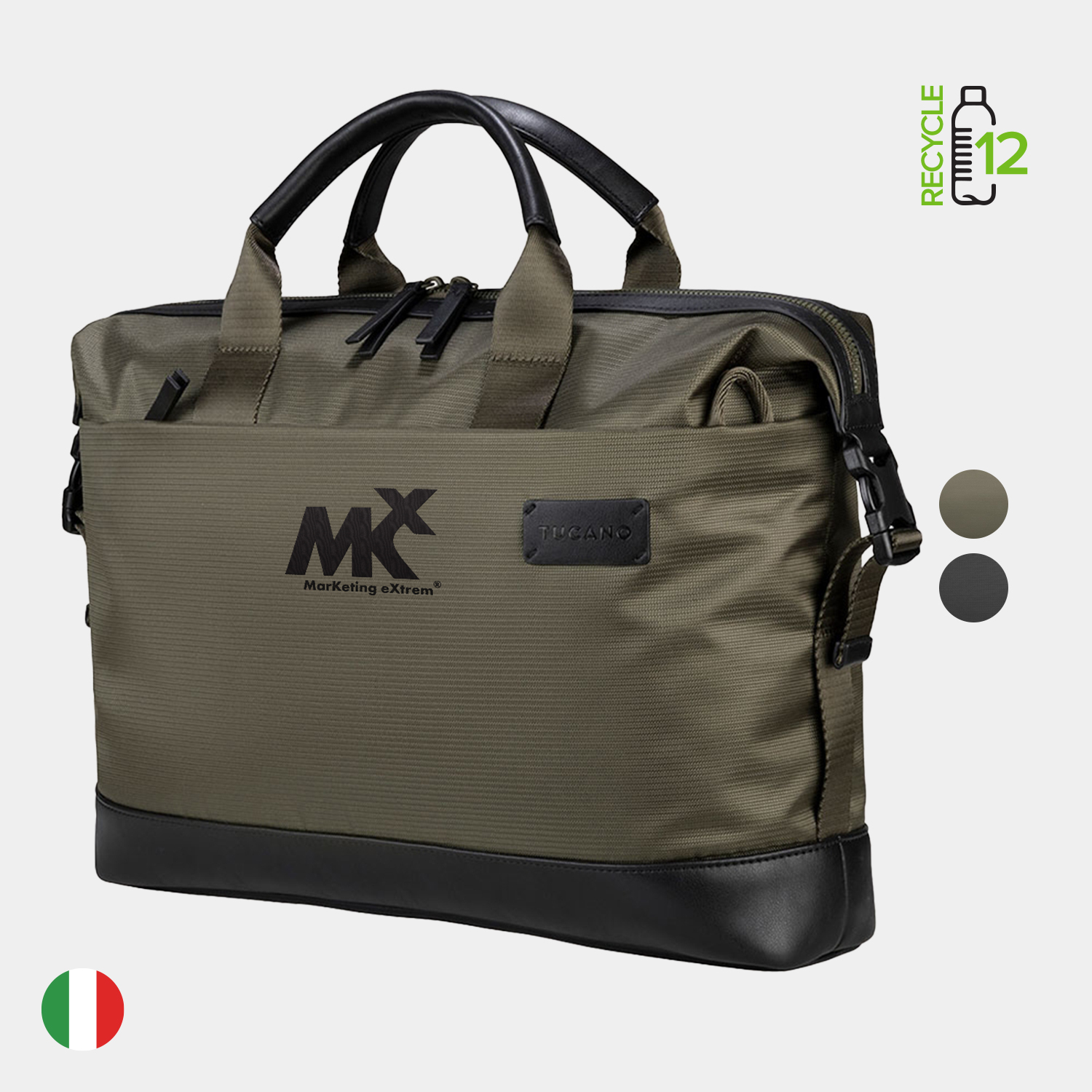 TUCANO® - Italy MODO Premium Recycled Business 16" Laptop Bag 9