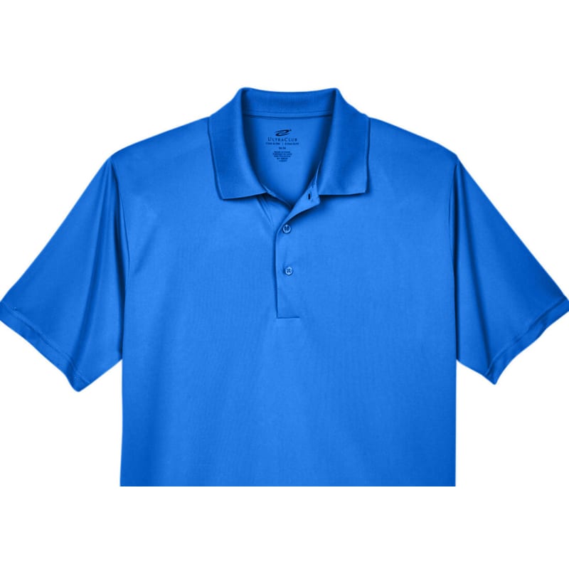 UltraClub Men's Cool & Dry 8-Star Elite Performance Interlock Polo 6