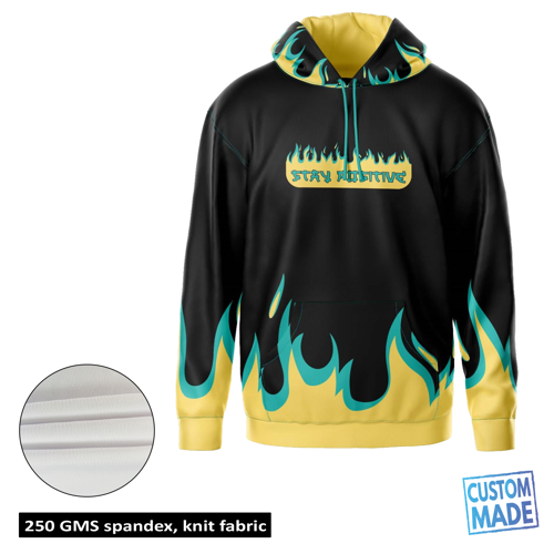 Unisex & Kids' Sublimation 250G Lightweight Kangaroo Hoodie 4