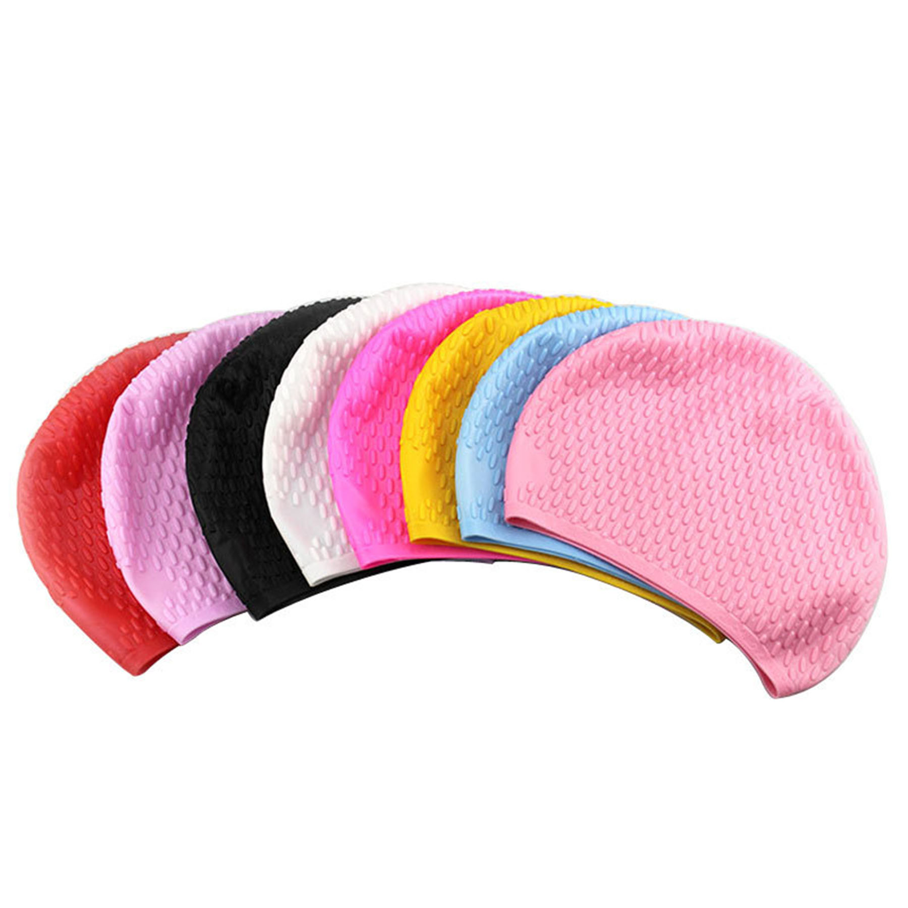 Water Drop Silicone Swimming Cap 2