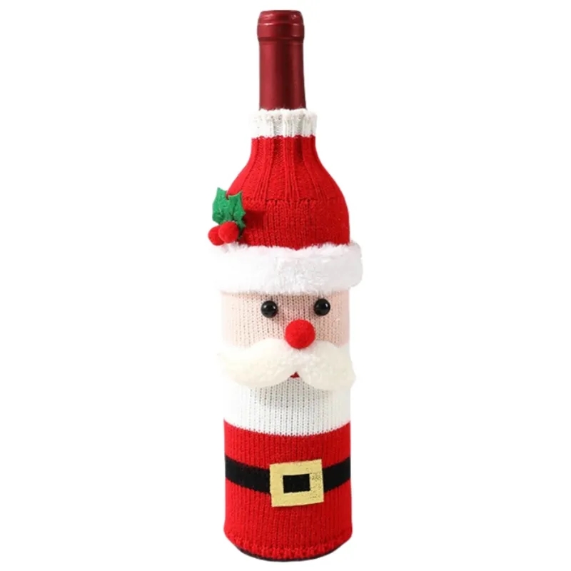 Noel Wine Gift Wrap 3