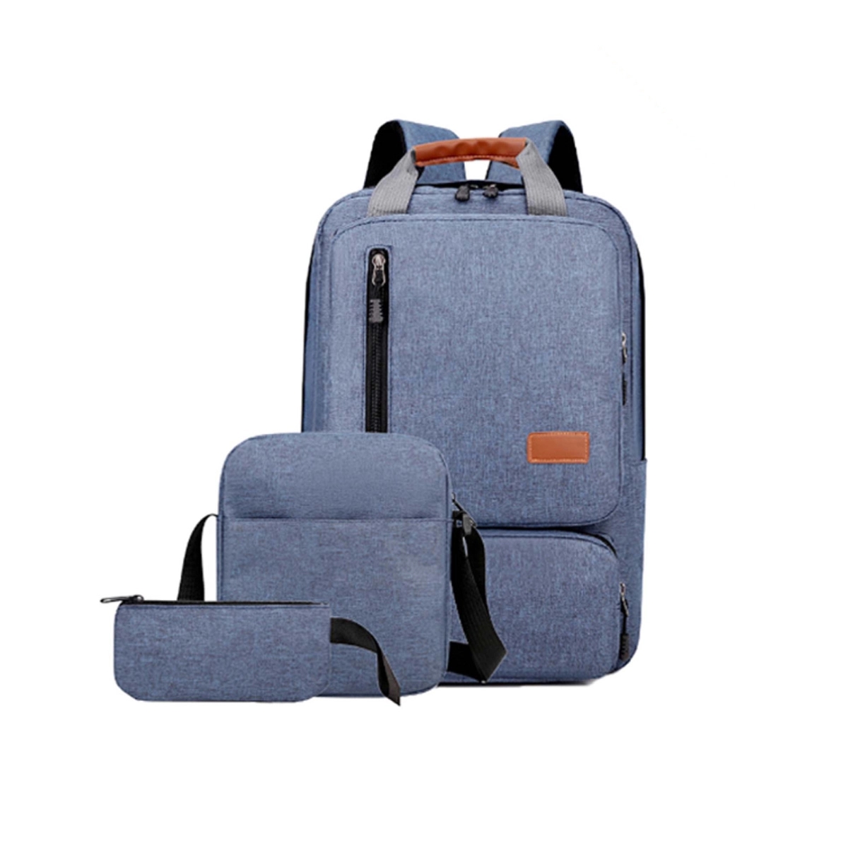 Large Capacity Portability Business Laptop Backpack Set 6