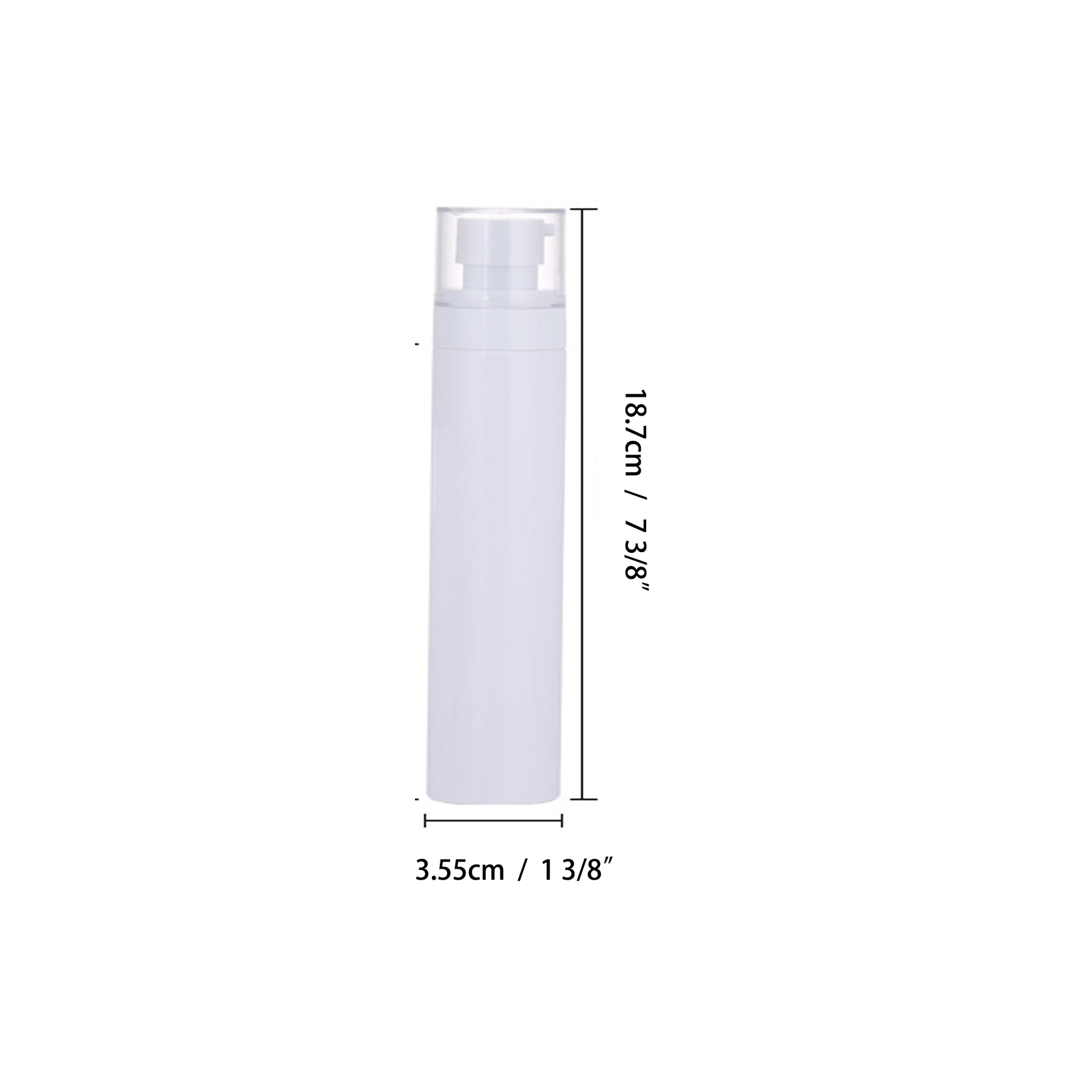 White Plastic Spray Bottle Fine Mist4oz (120ml) 2