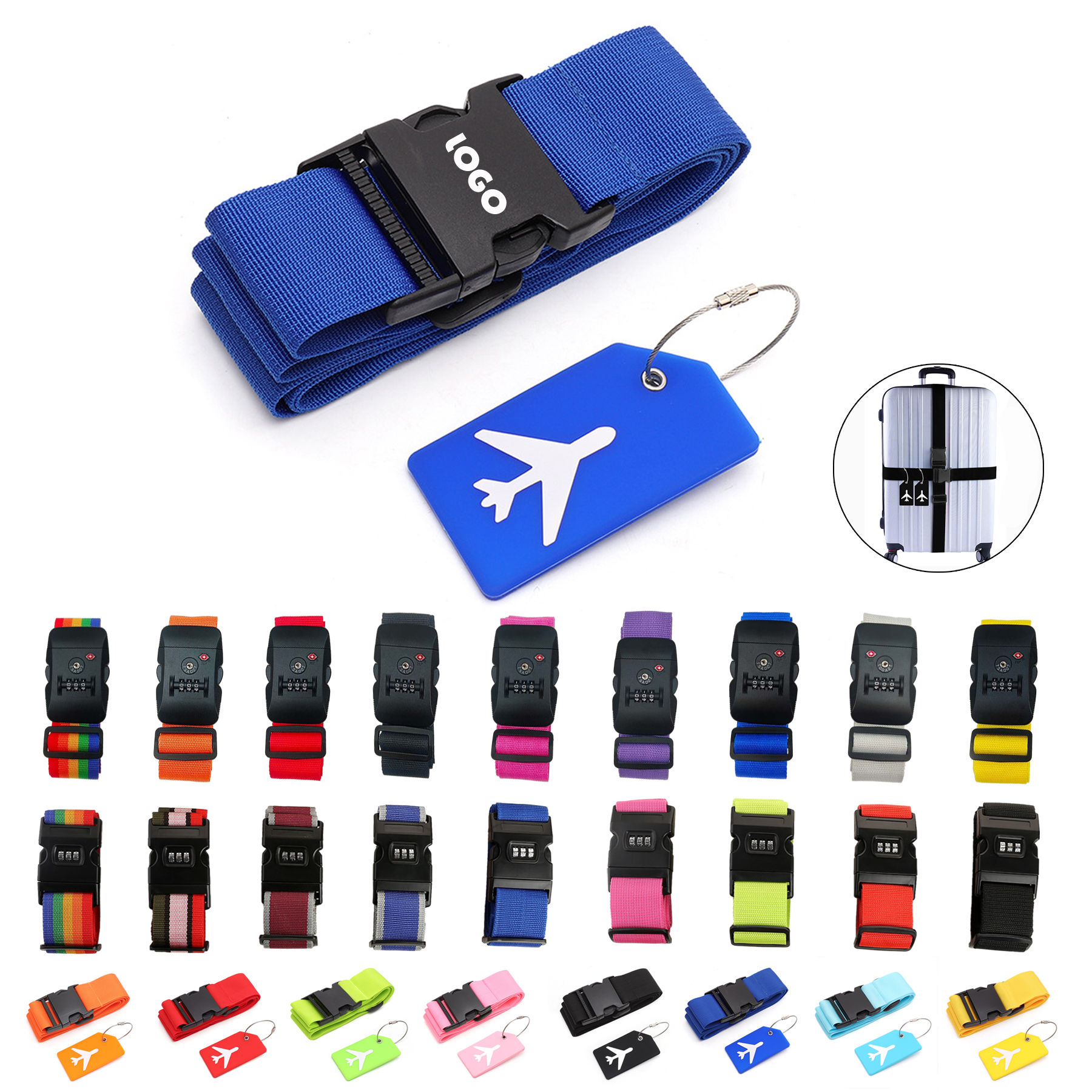 Travel Luggage Suitcase Packing Belts 2