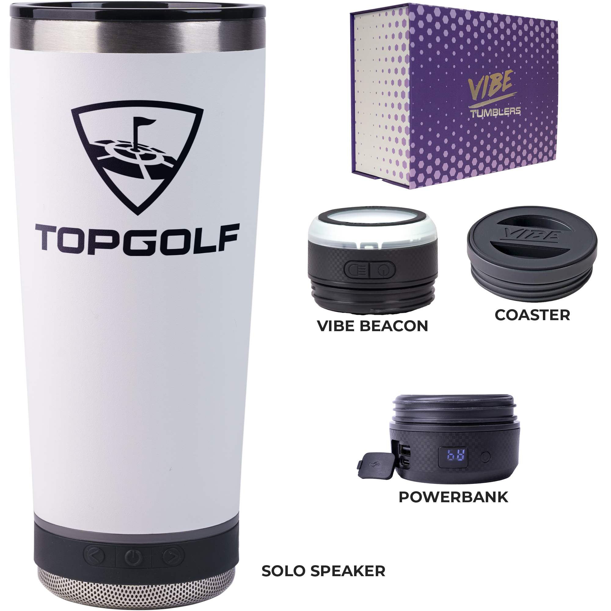 Go Caddy Vibe 18 oz Tumbler Kit 23