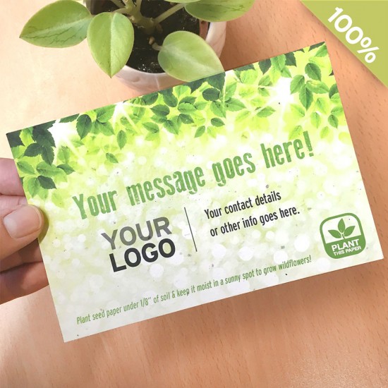 Go Green Medium Seed Paper Panel Cards 4